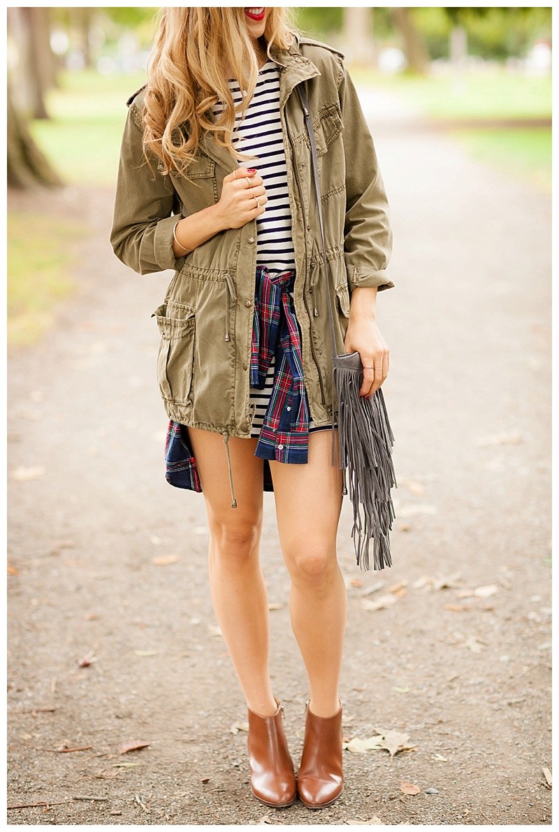 A Military Girl Gives Her Take on the Fashionable Military Jacket