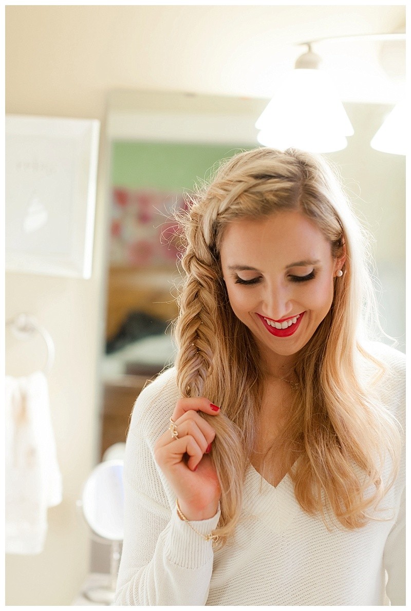 How To Create A Dutch Fishtail Side Braid