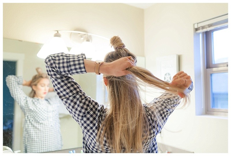 Half Up Hairstyle