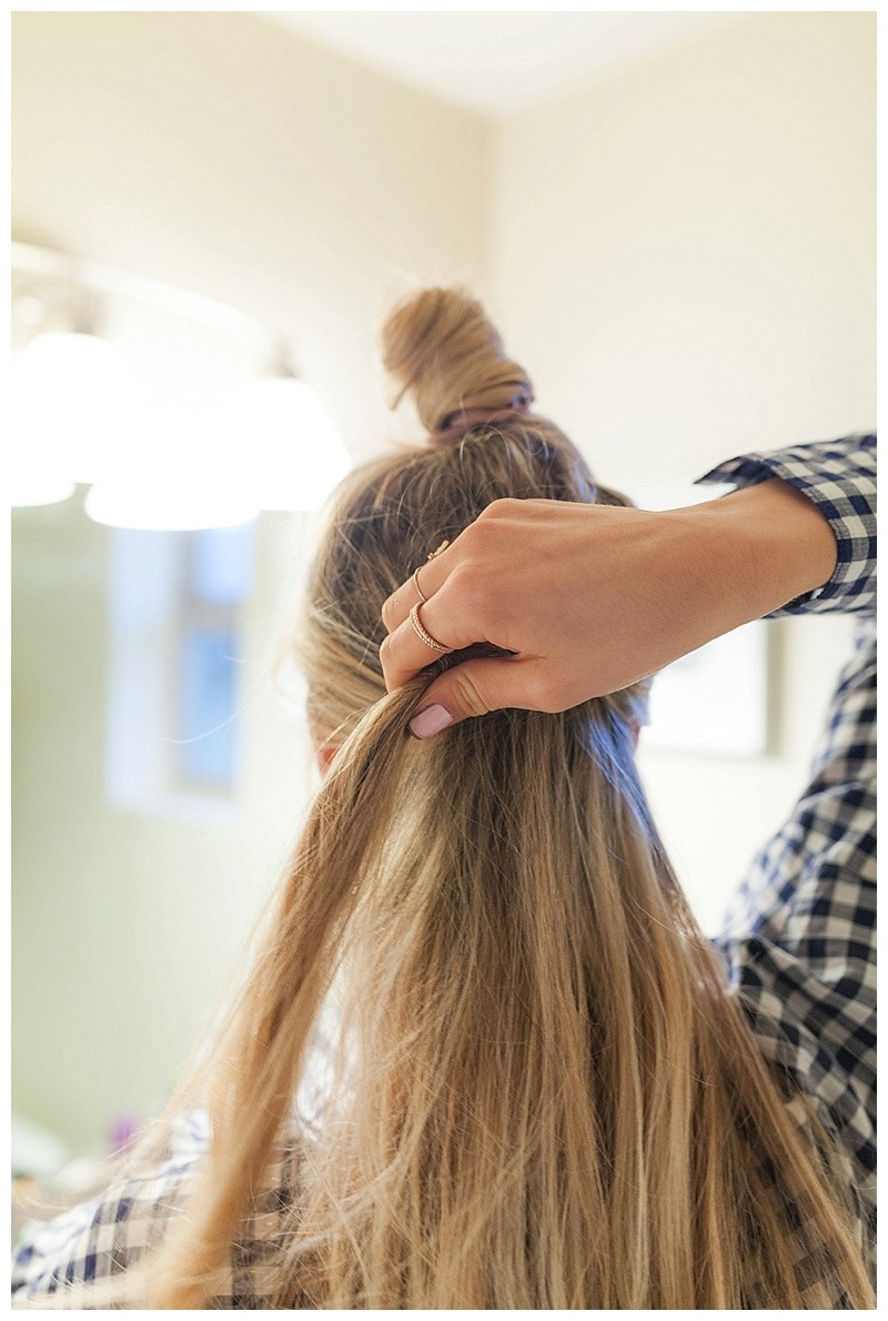 Half Up Hairstyle