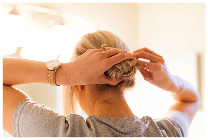 How To Create An Elegant Braided Updo in Under 5 Minutes 