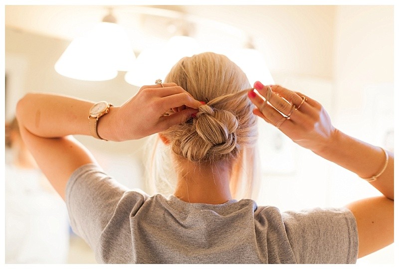 How To Create An Elegant Braided Updo in Under 5 Minutes 
