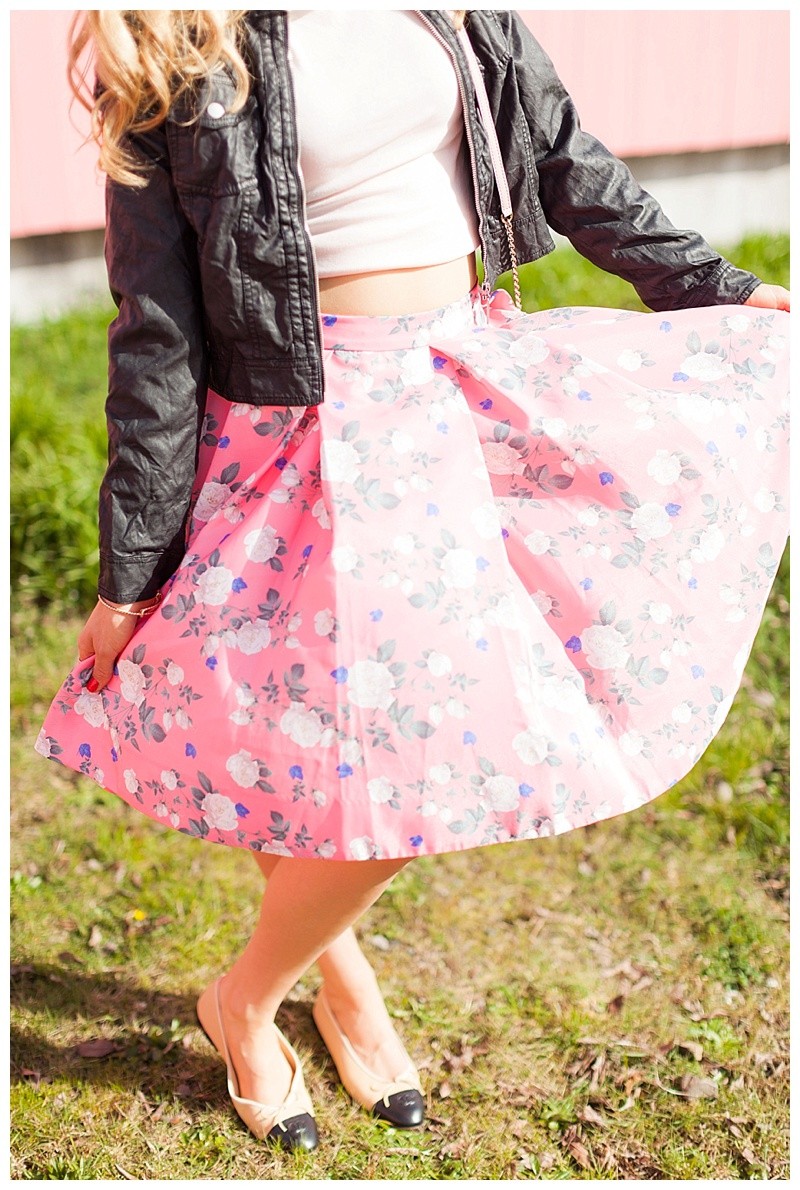 3 Ways To Make Floral Print Edgy Now