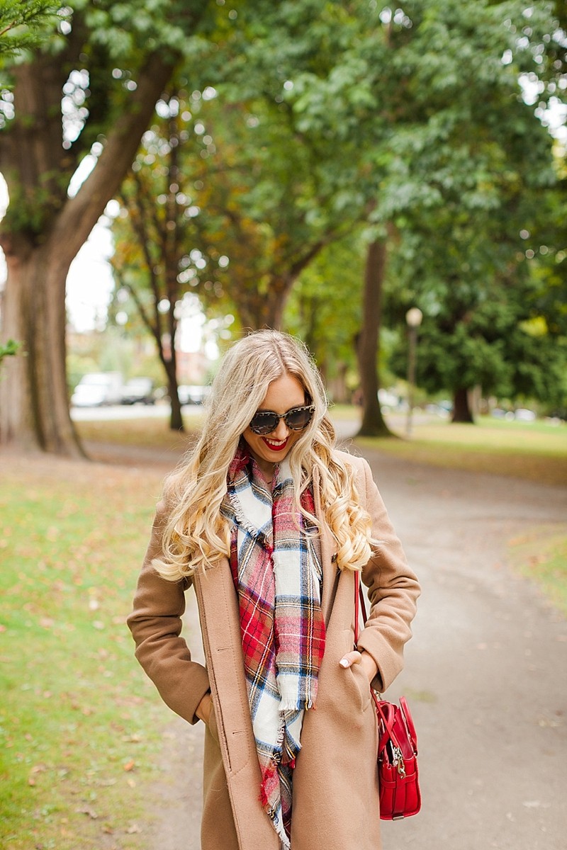 blush and camo, fall fashion, It Girl, style blog, fashion blog, plaid, booties