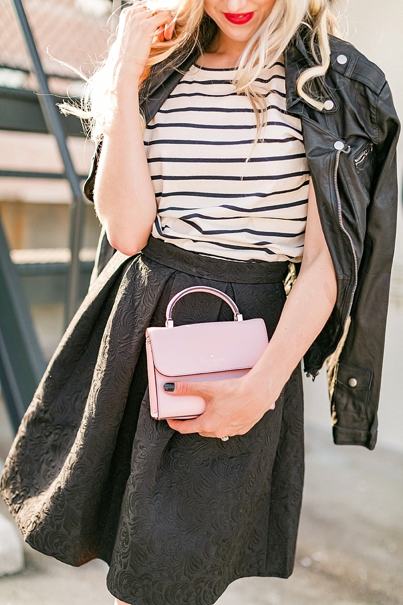 blush and camo, style blog, fashion blog, stripes, style tips, how to style 