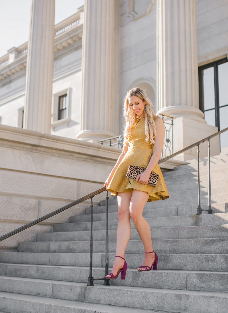 Charlotte russe gold outlet dress