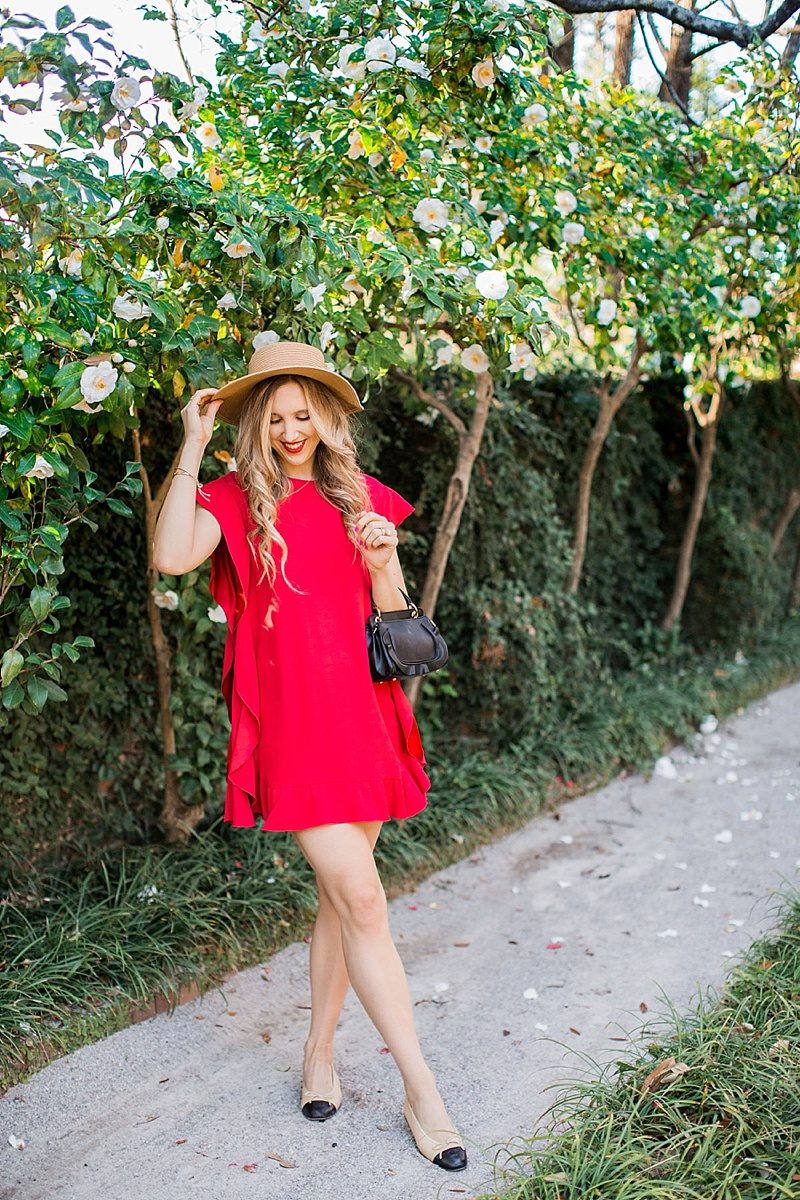 Camo and red outlet outfit