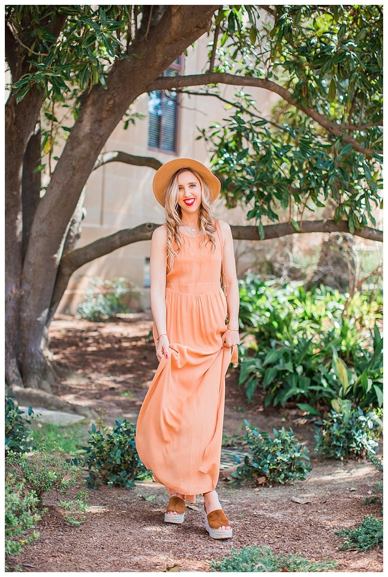 blush and camo, shop maude, marc fisher wedges, spring style 