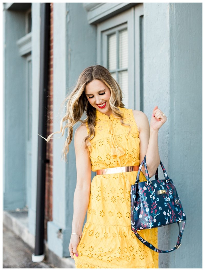 Kate spade yellow on sale dress