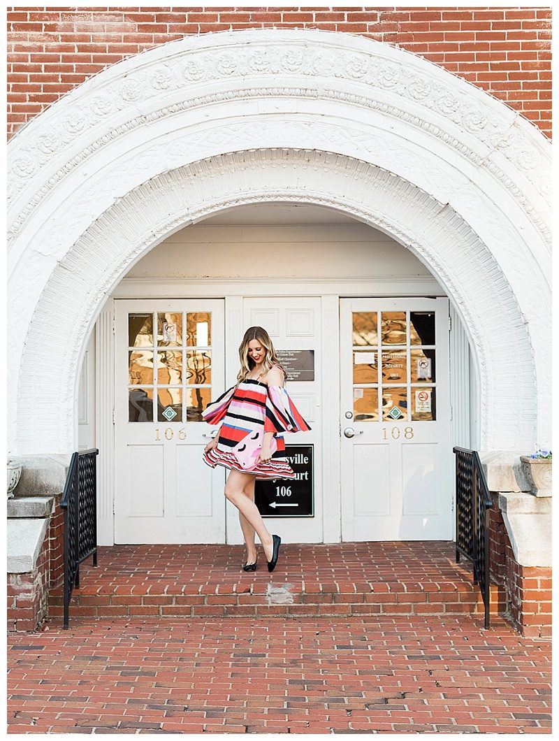 blush and camo, stripes, how to style, style tips, chanel flats 