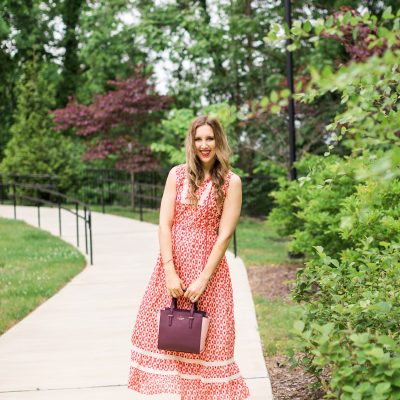 blush and camo, kate spade new york, HauteLook, spring outfit