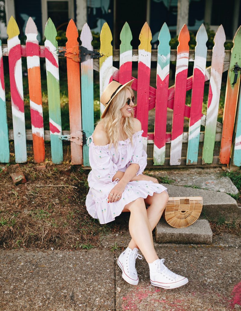 Summer dress and sales converse