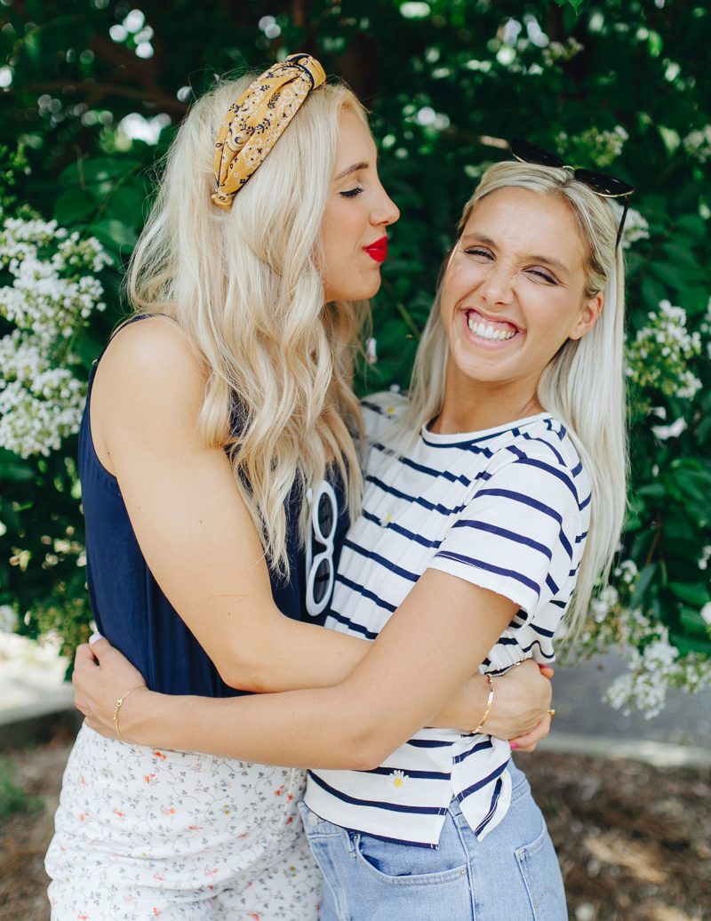 blush and camo, sister style, sisters in nashville, rach parc collection, summer style 