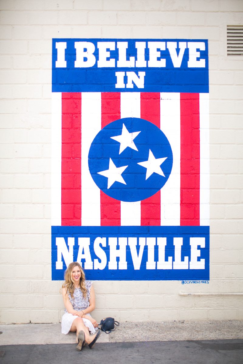 The Most Instagram Worthy Spots in Nashville, blush and camo, nashville murals, 