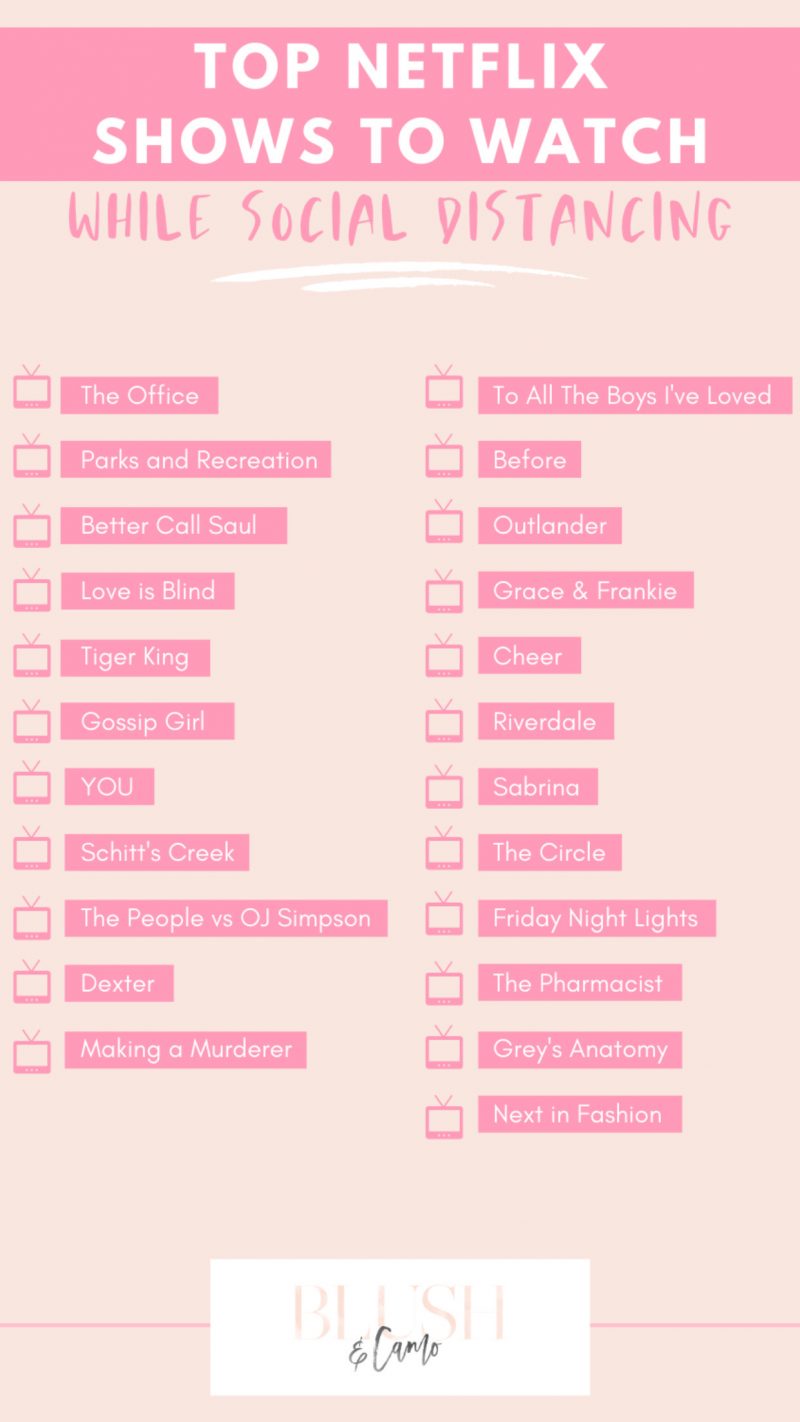Top shows to outlet watch on netflix
