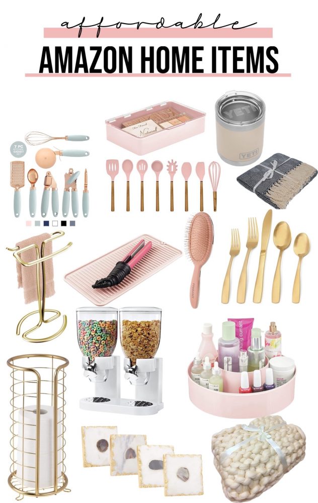 The BEST Affordable Home Items from Amazon Blush & Camo